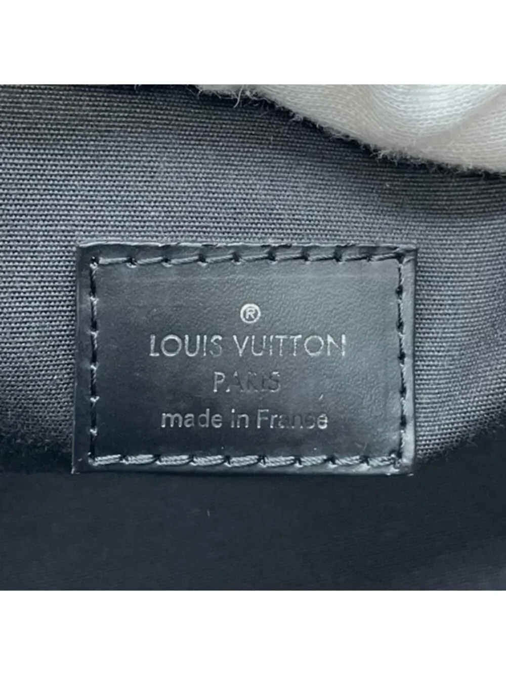 Louis Vuitton Handbag Madeleine PM Tote Noir Shoulder Epi Leather Black Silver